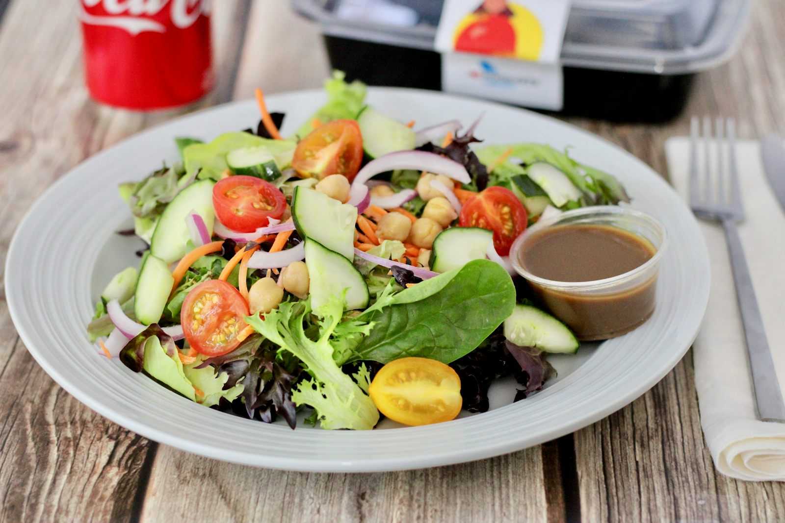 A salad course